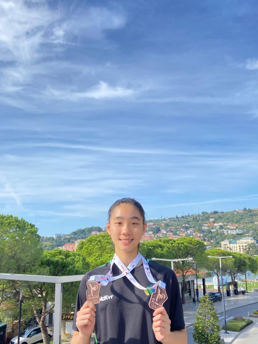 Ai Lin Wins Two Bronze Medals at the Taekwondo World Cup in Slovenia ...